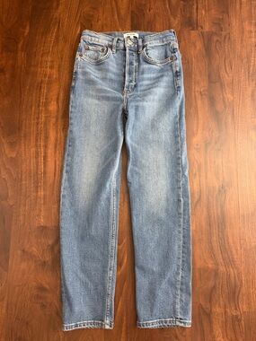 RE/DONE 70's Stove Pipe Faded Blue Jean